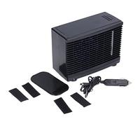 Vroomoto Enfriador de Aire Portátil, Ventilador de Aire Acondicionado para Coche 12 V, Ventilador Refrigeración para Vehículo, Enfriador Automático, Evaporativo Silencioso 35 W