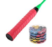 Vroomoto Envolturas Antideslizantes para el Sudor Cinta Antideslizante para el Sudor Cinta de Agarre Overgrip Raqueta con Amortiguación de PU Que Absorbe la Humedad y (60 Piezas)