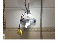 Vroomoto Generador Hidroeléctrico Generador Hidroeléctrico Grifo Hidráulico Bomba de Flujo de Agua Carga 5V 12V 80V con bajo Ruido 55dB para Teléfono Móvil