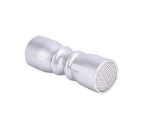 Vroomoto Herramienta de Reparación de Piscinas Moldeadora Punta Taco para Control Bola Aluminio Ligero 67 Mm Negro (Plata)
