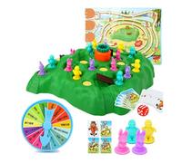 Vroomoto Juegos de Mesa de Liebre y Tortuga Juego Trampa Conejo Juego Trampa Liebre Mesa Multijugador Educativo Interactivo Juguete Estrategia Pensamiento