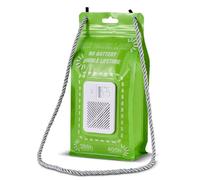 Vroomoto Lámpara de Agua Salada Equipo de Supervivencia Kit Desastre Suministros Preparación Sin Baterías 2 Modos Luz 3 LED 50 Lúmenes 400 Horas Bolsa Luz Reutilizable con