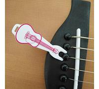 Vroomoto Limas para Tuercas de Guitarra, Extractor de Pasadores Puente, Kit Herramientas Mantenimiento, Guitarra Acústica Eléctrica para Reparación, 13 Tamaños
