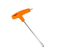 Vroomoto Llave de Tubo con en T, Llave con Tapa de Radios Secreta, Herramienta Reparación, Mantenimiento Bicicleta y Motocicleta, Juego Llaves en T (Orificio Hexagonal (5,5 mm))