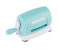 Vroomoto Máquina Troqueladora Manual Portátil Máquina Troqueladora para Bricolaje Scrapbooking Manualidades en Relieve Fabricación de Tarjetas de Papel con 2 Placas PS 8,5 X 4,5 X 3, (Azul)