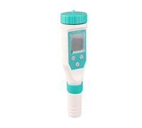 Vroomoto Monitor de Agua 7 en 1 Probador Multifuncional Probador PH Salinidad ORP Cloro EC TDS Temperatura con Pantalla LCD para Piscina Spa Acuario Agua Potable Acuicultura Pecera