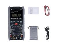 Vroomoto Multímetro de Osciloscopio 3 en 1, Generador de Señal, Conteo Dígitos, Probador Resistencia Capacitancia Voltaje Corriente Eléctrica, Almacenamiento Datos