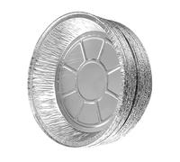 Vroomoto Placas de Papel de Aluminio para Freidoras Aire, Almacenamiento para Hornear, Cocinar, 50 Sartenes Hojalata Redondas 9 Pulgadas, Fáciles Usar y (8 pulgadas (20 piezas))