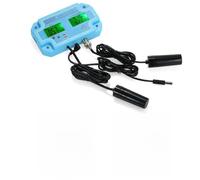 Vroomoto Probador de Calidad del Agua 3 en 1 Medidor de Temperatura PH Ec | Material Abs, Lcd Retroiluminado, Piscina Hidropónica Para Acuario, Compensación Automática De Temperatura, Kit De Prueba