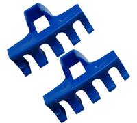Vroomoto Raqueta de Bádminton Esparcidor de Carga Protector Raqueta Reductor Presión Paquete 2 PVC Aumenta el área Contacto Reduce la Fuerza Impacto con (#2)