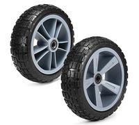 Vroomoto Rueda para Carrito de Kayak Rueda para Carrito Kayak Neumático Repuesto 10 Pulgadas Nylon TPU a Prueba Pinchazos