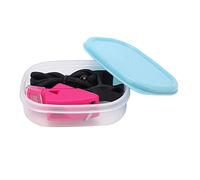 Vroomoto Silbato Dolfin Silbato de Delfín de Guisante Estilo Fox 40 Sonido Claro y Nítido Competición Plástico Liviano con Cordón para el Dedo Caja (Rojo Rosado)