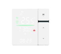 Vroomoto Termostato Inteligente 3200W 16A Termostato con Pantalla Digital Programable Calefacción por Suelo Eléctrico para Uso Doméstico