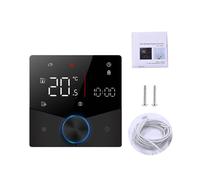 Vroomoto Termostato Inteligente para Calefacción de Caldera de Agua y | Cuerpo de ABS PC, Control de Aplicación WiFi Matter, Calefacción de Caldera de Agua y Gas, Programable Durante 7 Días,