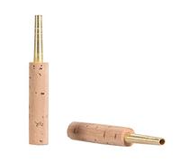 Vroomoto Tubos de Grapas para Cañas de Oboe 47 Mm con Estuche Plástico, Paquete 18 unidades. Calidad Sonido Perfecta para oboístas. Accesorios musicales.