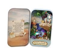 Vroomoto Vroomoto Caja de Rompecabezas de Madera para Teatro, Modelo Casa Muñecas en Miniatura, Decoración del Hogar, Juguete para Regalo Niños, Juguete Educativo Creativo Niños (6) (3)