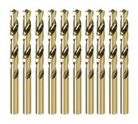 Vroxdrez HSS-Co 10pcs Brocas Helicoidales de 2.0mm para Metal, Acero Inoxidable, Madera, Plástico y Hierro, Brocas de Alta Precisión para Taladro Manual o Eléctrico (2mm*49mm)