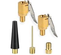 Vroxdrez Kit de Adaptadores de Válvula Multifunción, Compatible con Bosch EasyPump, para Bicicletas, Neumáticos de Coche, Balones, Colchones y Bombas Manuales