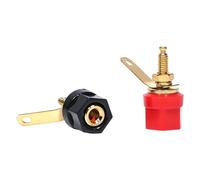 VRTEJPL Altavoces de cobre grueso de alta calidad, chapados en oro, conector banana de 4 mm para mejorar el sonido y la durabilidad de los postes de encuadernación