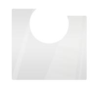 Vrttlkkfe Golpeador de guitarra acústica folk transparente antiarañazos, placa protectora clásica para piezas de guitarra flamenca