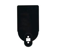 Vrttlkkfe Placa de Números para M365 Patinete Eléctrico Soporte de Matrícula Placa de Advertencia para Patinete Skateboard Accesorio Negro
