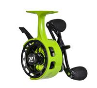 VRTYVEYBB 1 carrete de pesca en hielo 3.2:1, relación de engranaje 3+1, rodamiento en línea, carrete de pesca en hielo con sistema de caída magnética, pesca de invierno en aguas profundas