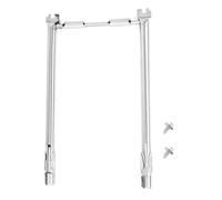 VRTYVEYBB 69785 - Parrilla para estufa de gas propano de acero inoxidable 304 con tubo de control frontal,