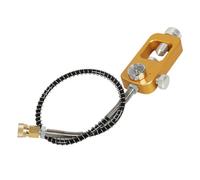 VRTYVEYBB Adaptador de repuesto para tanque de buceo, aleación de aluminio, adaptador de cilindro de oxígeno, válvula DIN de alta presión para botella de aire de buceo, color amarillo (esfera PSI)