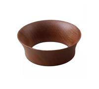 VRTYVEYBB Anillo dosificador de café con embudo magnético de 51 mm, 53 mm, 58 mm, nogal para portafiltro Delonghi E61, accesorios de espresso, herramienta barista, 51 mm