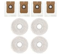 VRTYVEYBB Bolsa de polvo para trapeador Cecotec para Conga 11090 de mano, inalámbrica, reutilizable, piezas de repuesto nuevas prácticas