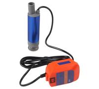 VRTYVEYBB Bomba de batería inalámbrica de 12 V, bomba de litio para exteriores, material de aleación de aluminio, longitud del cable: 2,4 metros para baterías de 18 V