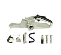 VRTYVEYBB Depósito de combustible con mango trasero para motosierras STIHL MS291 MS271 MS261, kit de repuesto de 8 piezas con tapa a prueba de fugas, construcción de plástico, diseño ligero para uso