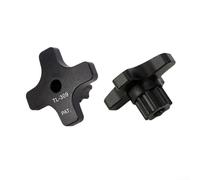 VRTYVEYBB El diseño de la herramienta de cubierta de manivela de bicicleta garantiza un ajuste seguro durante el uso en cualquier bicicleta (negro)