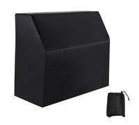 VRTYVEYBB Funda para piano 420D, tela Oxford negra, recubierta de plata, impermeable y contra el polvo, para instrumentos, accesorio para muebles, 153 x 65 x 110 cm