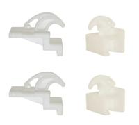 VRTYVEYBB Guía deslizante de cajón de horno para parte delantera 3051162 y trasera 3051163 - 2 unidades, plástico, para lavavajillas