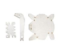 VRTYVEYBB Herramienta afiladora de taladro, 3 medidores de ángulo de acero inoxidable para comprobar el ángulo del ápice, fácil y cómodo de usar