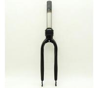 VRTYVEYBB Horquilla delantera plegable de 20 pulgadas para bicicleta, 28,6 mm, tubo medio con absorción de golpes, freno C/V, accesorios de ciclismo