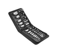 VRTYVEYBB Juego de 12 perforadores de cuero con troqueles huecos redondos de 3 a 19 mm para correas, correas de reloj y juntas, de acero al carbono endurecido