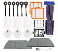 VRTYVEYBB Juego de mantenimiento para aspiradora Shark con cepillos laterales y almohadillas para fregona