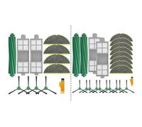 VRTYVEYBB KIT DE PIEZAS DE REPUESTO PARA ROOMBA 205: Cepillo principal, cepillos laterales, filtro, paños de microfibra y herramienta de limpieza - Para iRobot Roomba 205