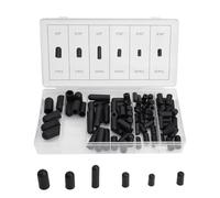 VRTYVEYBB Kit surtido de 80 tapas de goma para manguera de vacío de carburador de 5/32 a 3/8 pulgadas