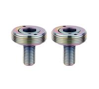 VRTYVEYBB M8 x 15 mm, pernos cuadrados cónicos para pedalier, aleación de titanio, tornillos de fijación BB mecanizados por CNC, con junta de tapa para bicicleta de carretera MTB Ti Parts New Rainbow