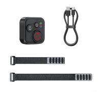 VRTYVEYBB Mando a distancia inalámbrico para cámaras Insta360 X5/X4/X3/Go 3S/ACE Pro 2/ACE Pro/ONE X2 y Hero Series, alcance de 50 m, carga rápida, negro compacto