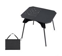 VRTYVEYBB Mesa de picnic portátil resistente al desgaste con características ajustables para adaptarse a tus necesidades específicas al aire libre (negro)