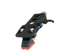 VRTYVEYBB Moving Magnet MM - Juego de cartuchos de fono y soporte para lápiz capacitivo para tocadiscos LP, fuerza de seguimiento de 1,5-2 g, terminales chapados en oro, compatible con brazos en forma