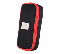 VRTYVEYBB Organizador de lápices con interior espacioso, perfecto para mantener todas tus herramientas de escritura perfectamente almacenadas, como lo muestra la imagen, Is black