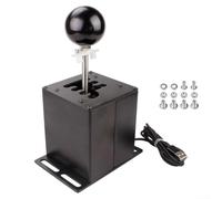 VRTYVEYBB Palanca de cambios H para Logitech G29 G27 G25 y T300 T500 Racing Games de fácil configuración (6 velocidades + R-HB039)