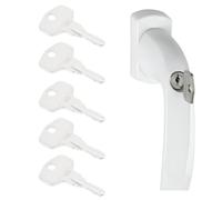 VRTYVEYBB Paquete de 5 llaves de mango de ventana UPVC código 1323 para manijas de bloqueo de ventana Hoppe