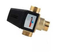 VRTYVEYBB Se integra fácilmente en la válvula mezcladora termostática de 3 vías de fontanería existente con características fiables de gestión de temperatura