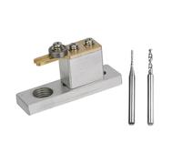 VRTYVEYBB Soporte de inserción de alambre eléctrico para violín con 2 fresas para violín, herramienta Luthier de violín, piezas de corte de ranura eléctrica